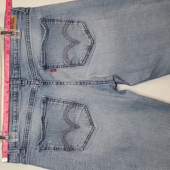 Levi's 524 Too Superlow Skinny Jeans - Light Wash - Women's Size 13M W31 L32 - Picture 8 of 11